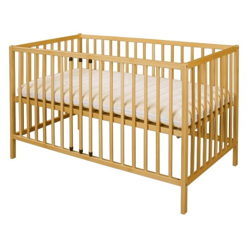 Łóżeczko bukowe LK143