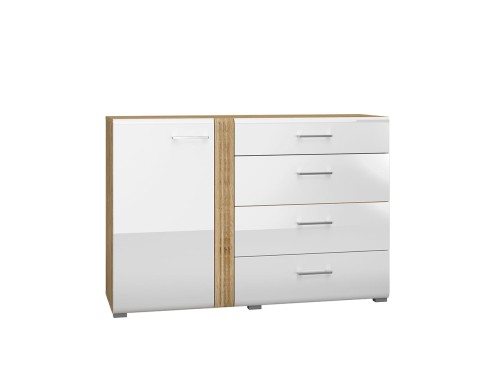 Komoda z czterema szufladami 1 -drzwiowa Adagio 04