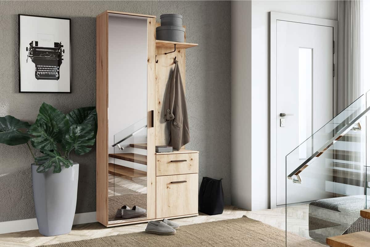 garderoba lux dąb artisan