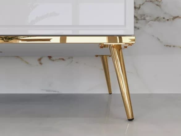 zbliżenie nóżek goldin