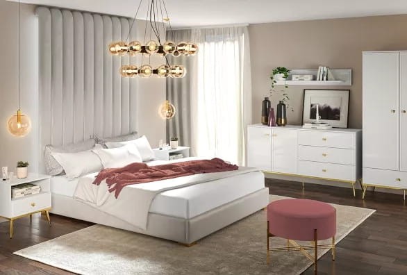 szafa goldin w sypialni