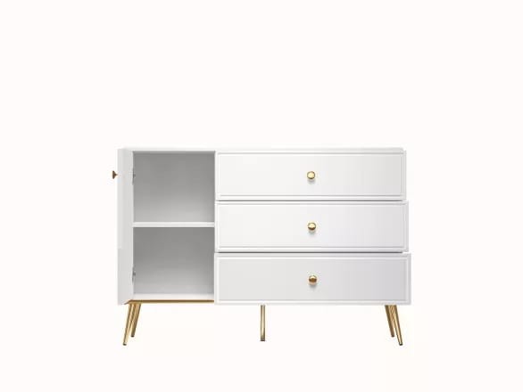 komoda goldin 05 z otwartymi drzwiami