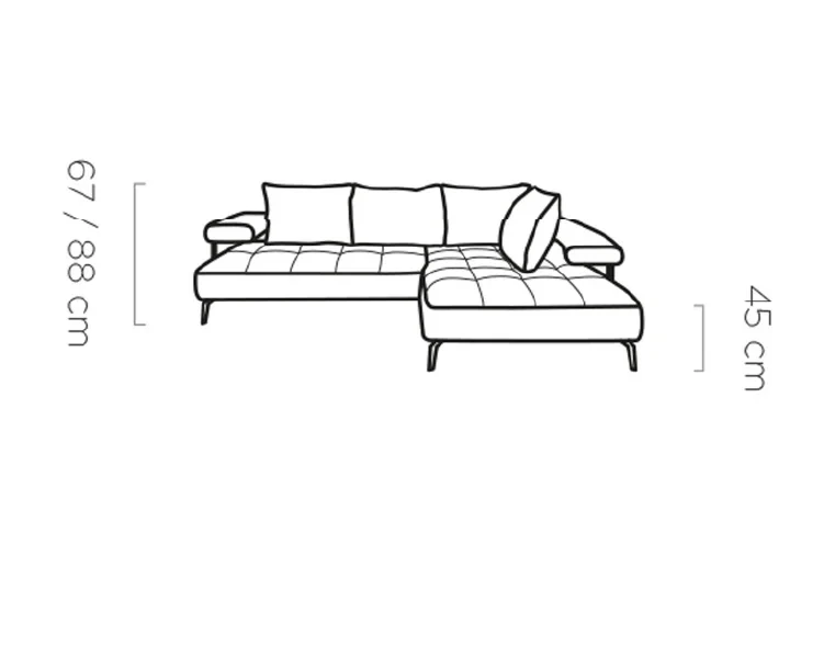 Montella L - wymiary