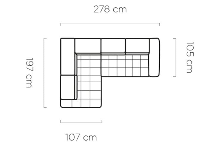 Narożnik Chivas - Szkic
