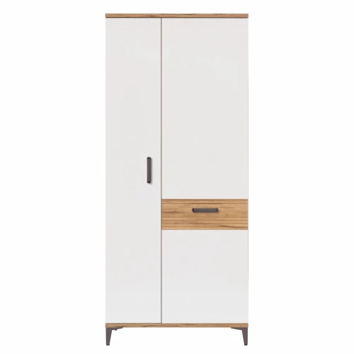 Szafa 2- drzwiowa z drążkiem na nóżkach SNOBI SB11