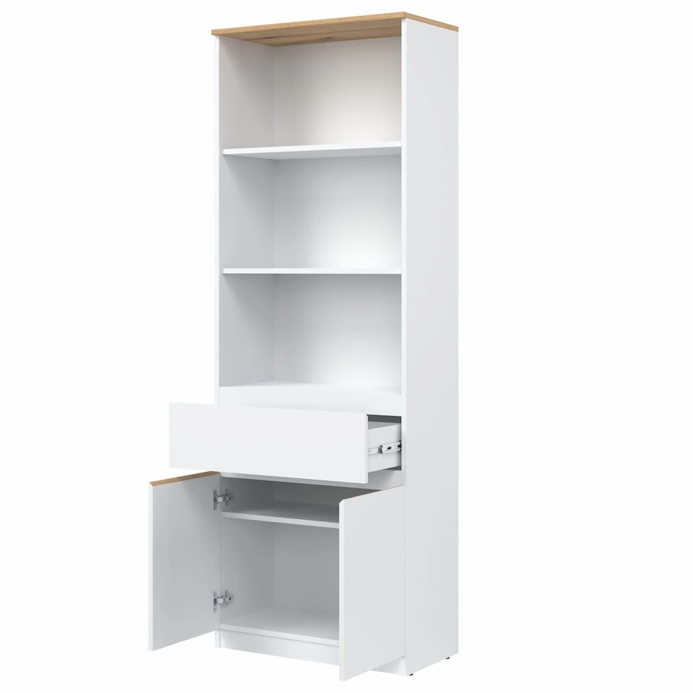 SZAFKA BIAŁY/DĄB EVOKE RM09 REMI