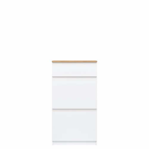 SZAFKA NA BUTY BIAŁY/DĄB EVOKE RM11 REMI 