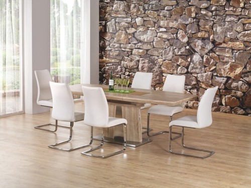 RAFAELLO stół rozkładany dąb sonoma , PRESTIGE LINE 