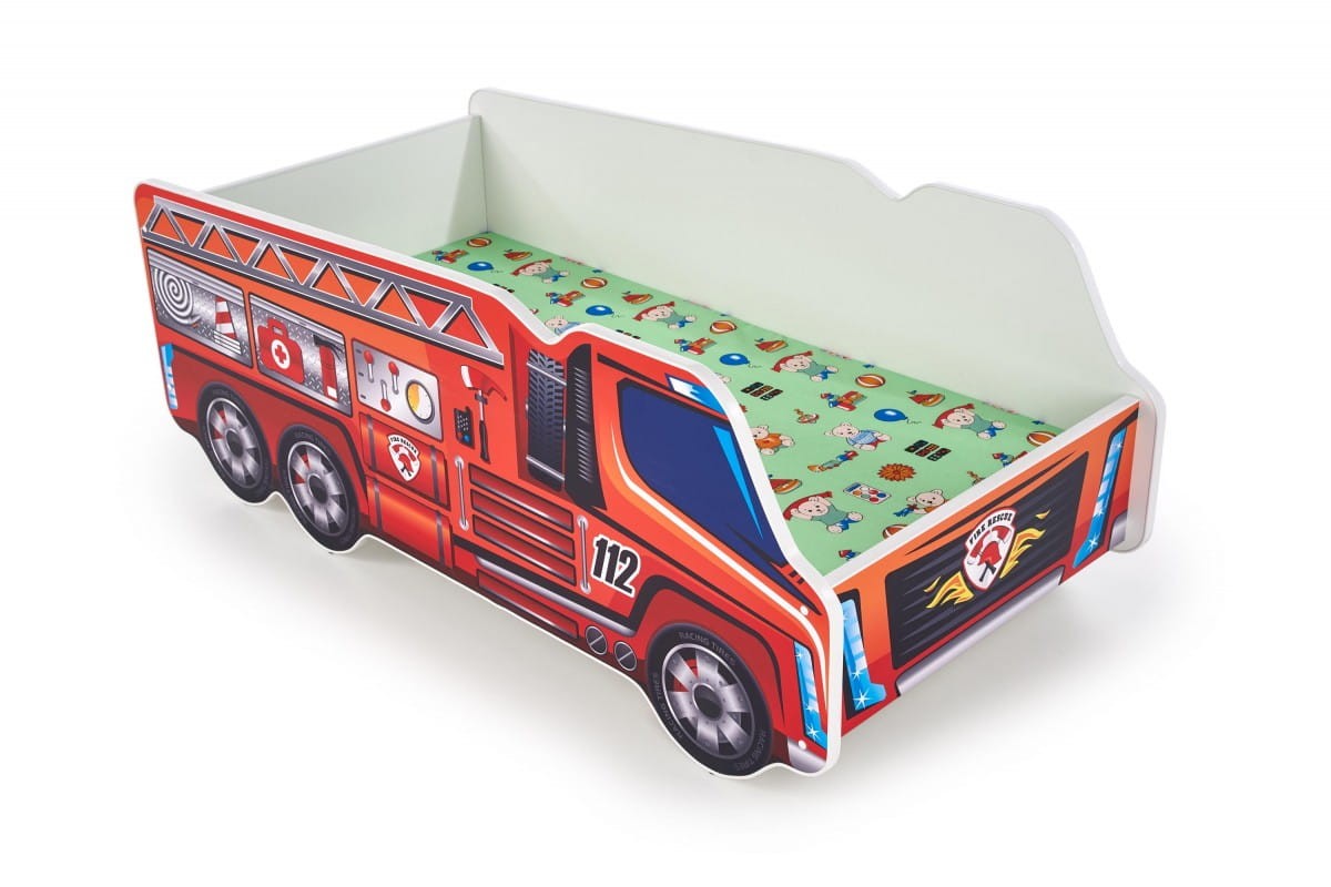 FIRE TRUCK łóżko wielobarwny (1p=1szt)