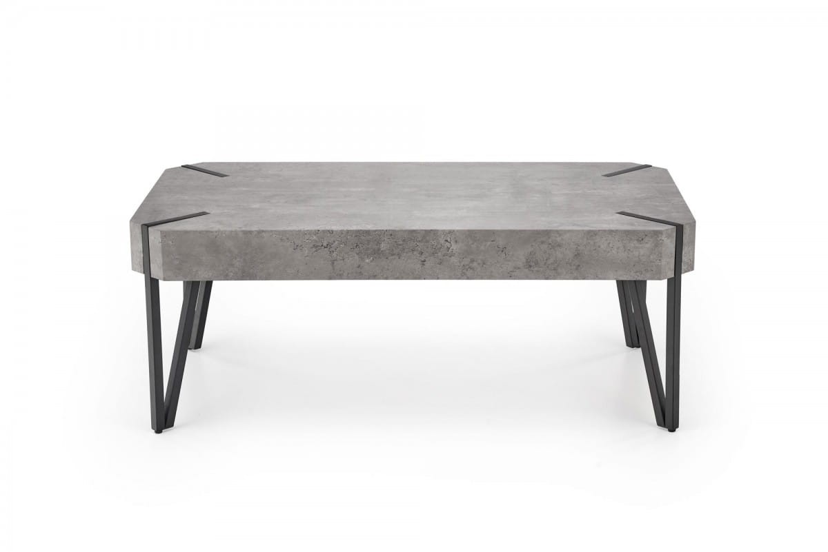 EMILY ława beton / czarny (1p=1szt)