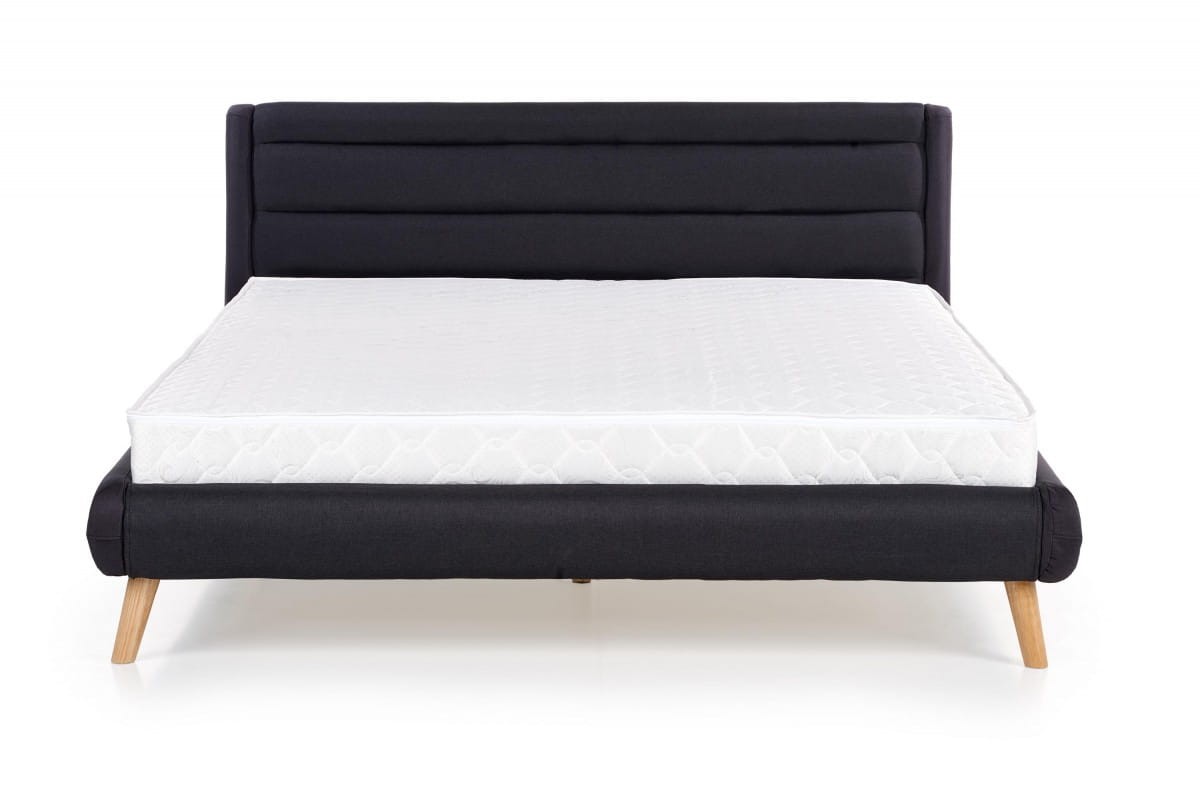 ELANDA 140 cm łóżko ciemny popiel (2p=1szt)