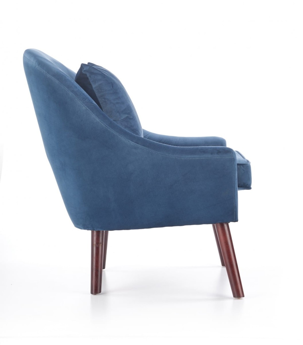 OPALE fotel wypoczynkowy ciemny niebieski