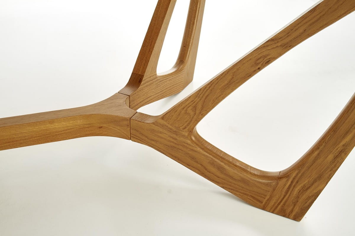 WENANTY stół rozkładany blat - dąb miodowy, nogi - dąb miodowy (3p=1szt)