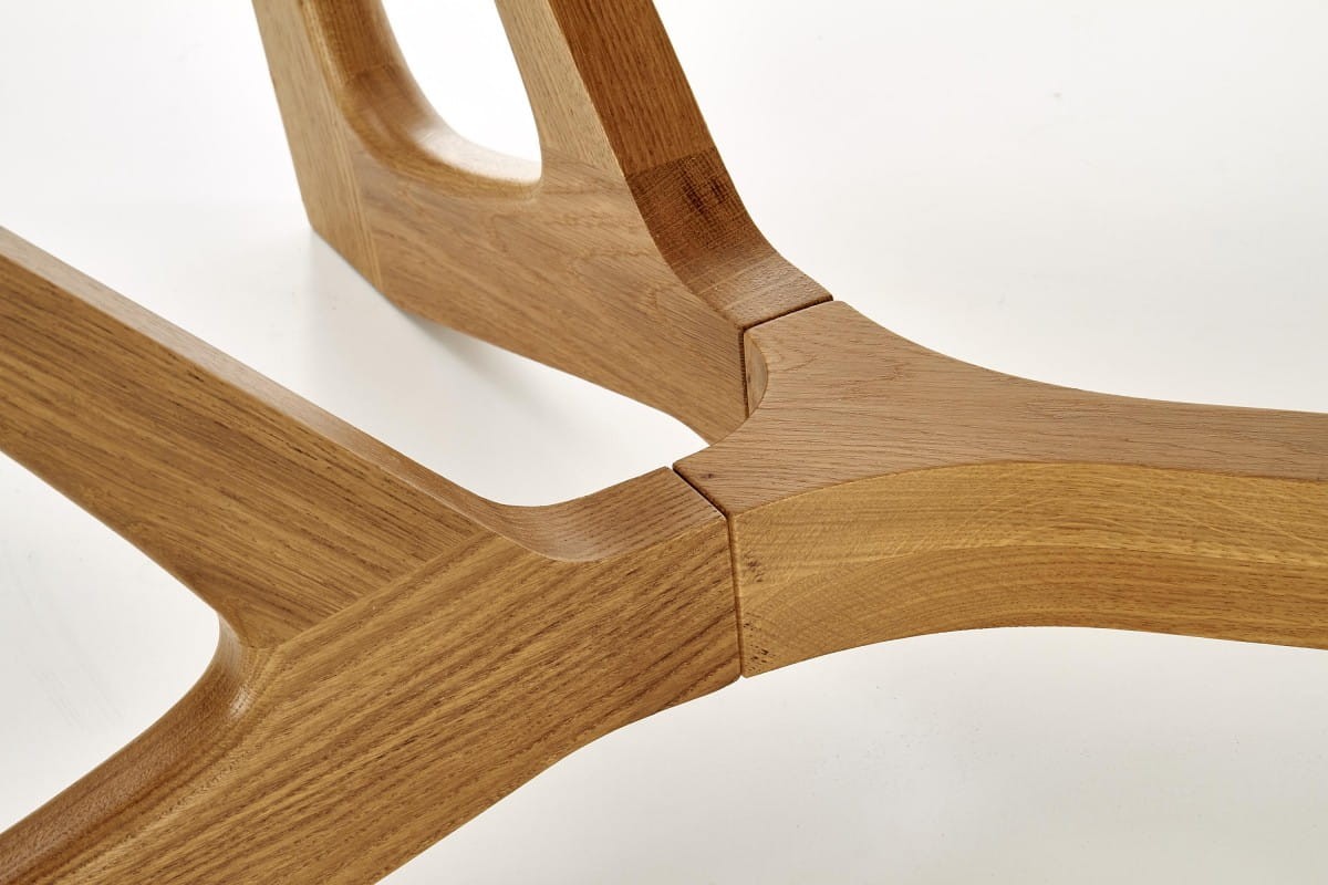 WENANTY stół rozkładany blat - dąb miodowy, nogi - dąb miodowy (3p=1szt)