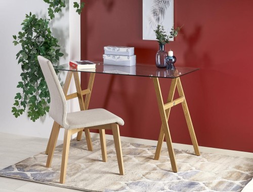 B35 biurko dąb miodowy 