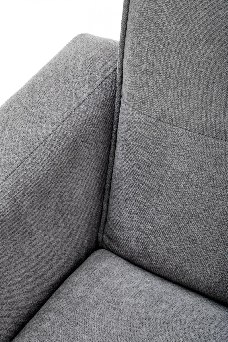 CORNER sofa rozkładana z funkcją narożnika popiel (2p=1szt)