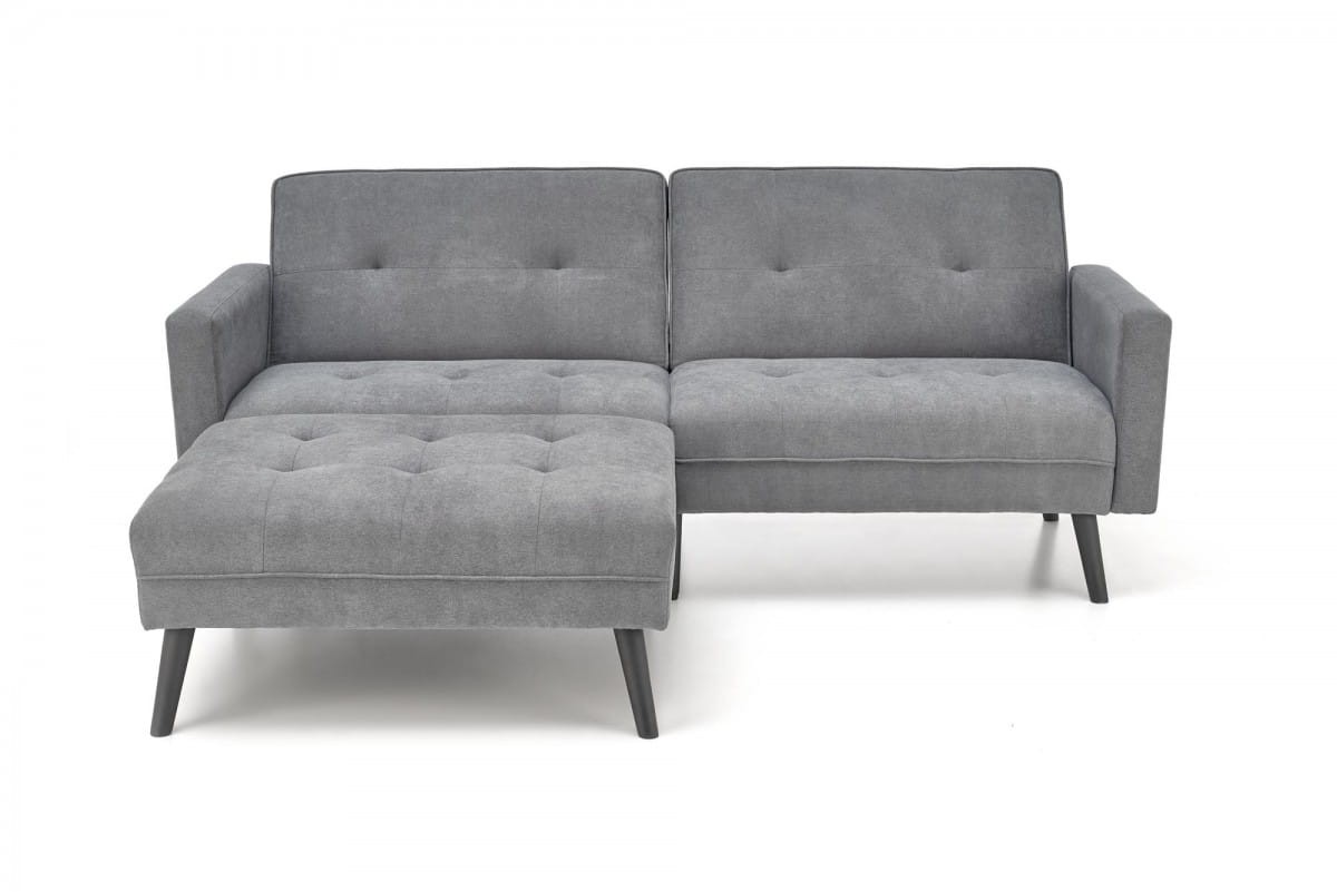 CORNER sofa rozkładana z funkcją narożnika popiel (2p=1szt)