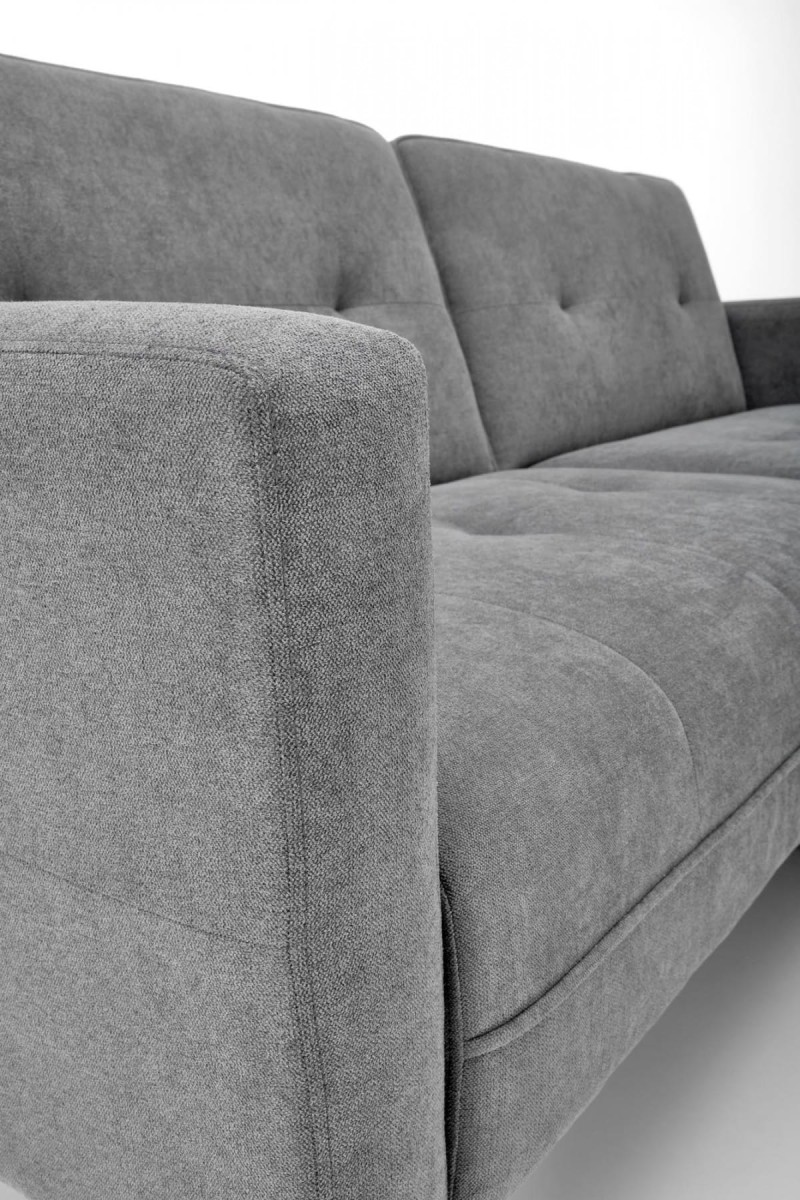 CORNER sofa rozkładana z funkcją narożnika popiel (2p=1szt)