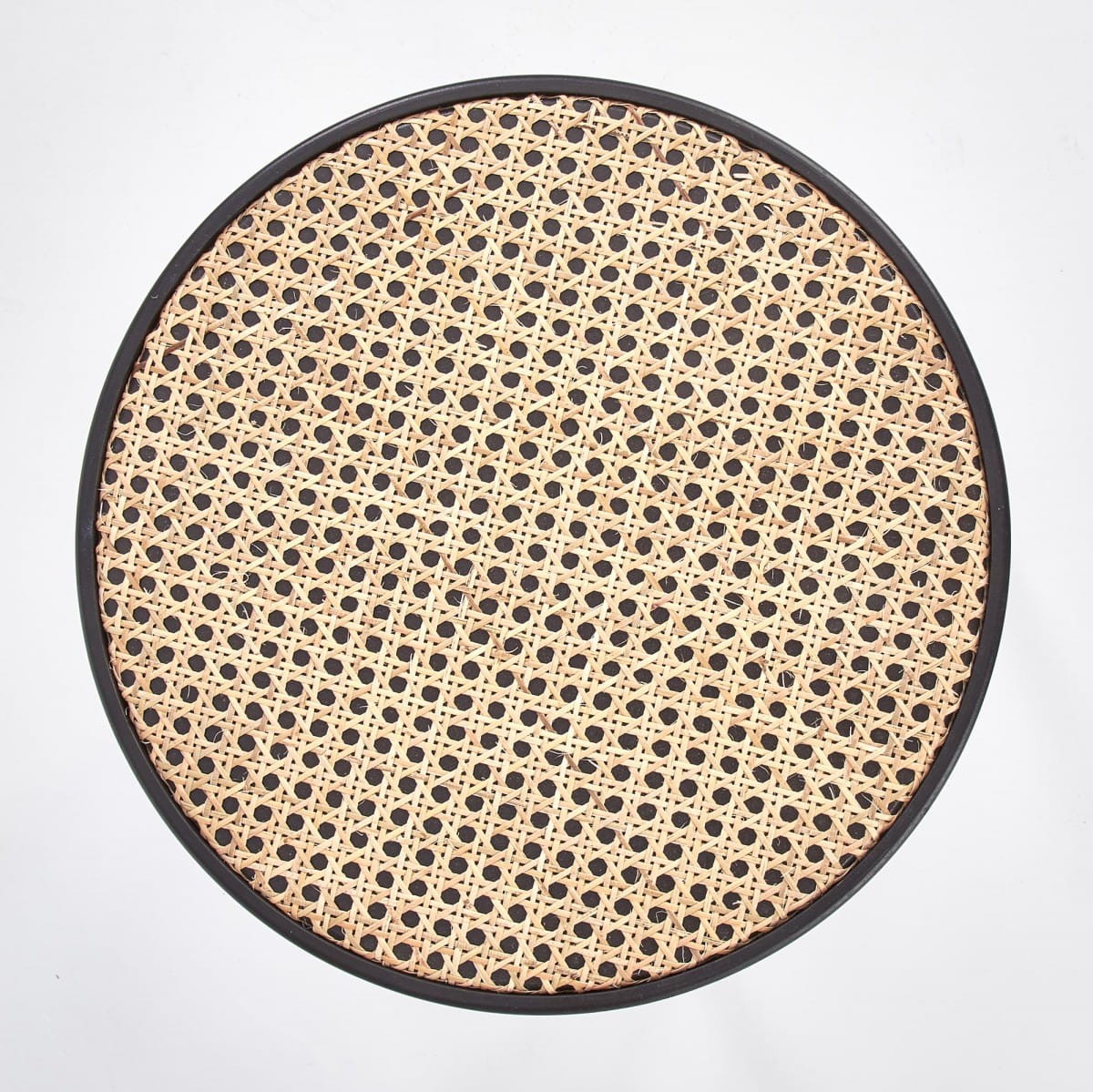 JAKARTA ława czarny / naturalny rattan (1p=1szt)
