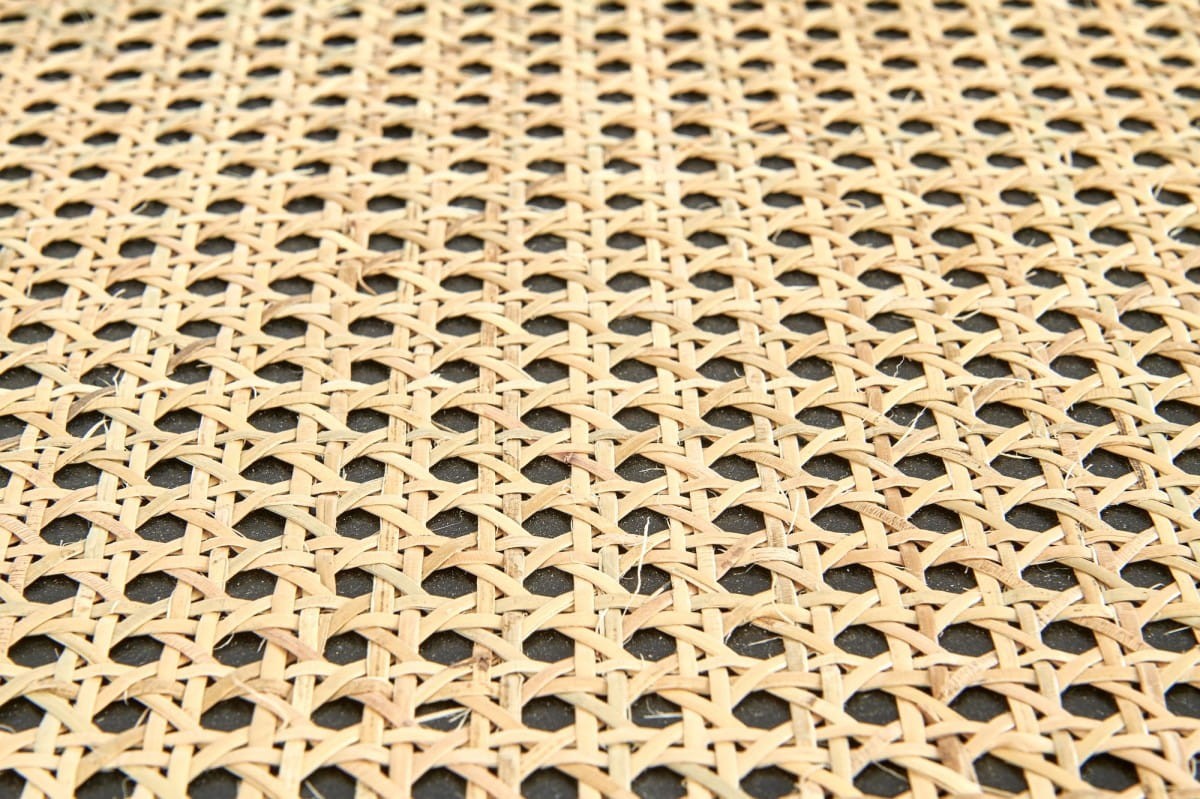 JAKARTA ława czarny / naturalny rattan (1p=1szt)