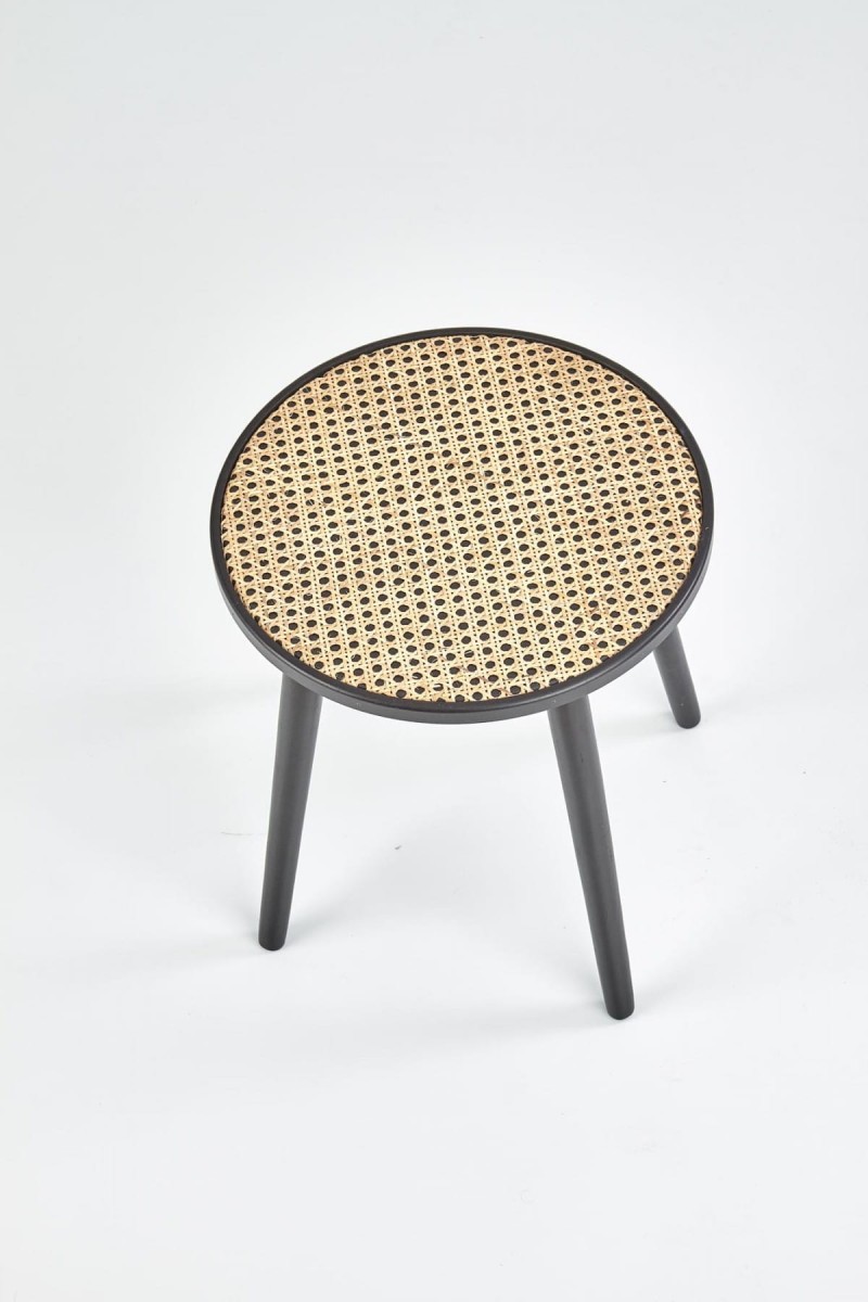 JAKARTA ława czarny / naturalny rattan (1p=1szt)