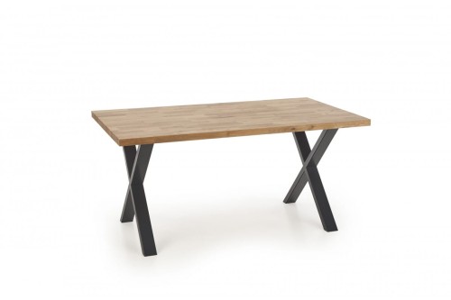 APEX 160x90 drewno lite - dębowe kolor: dąb naturalny 