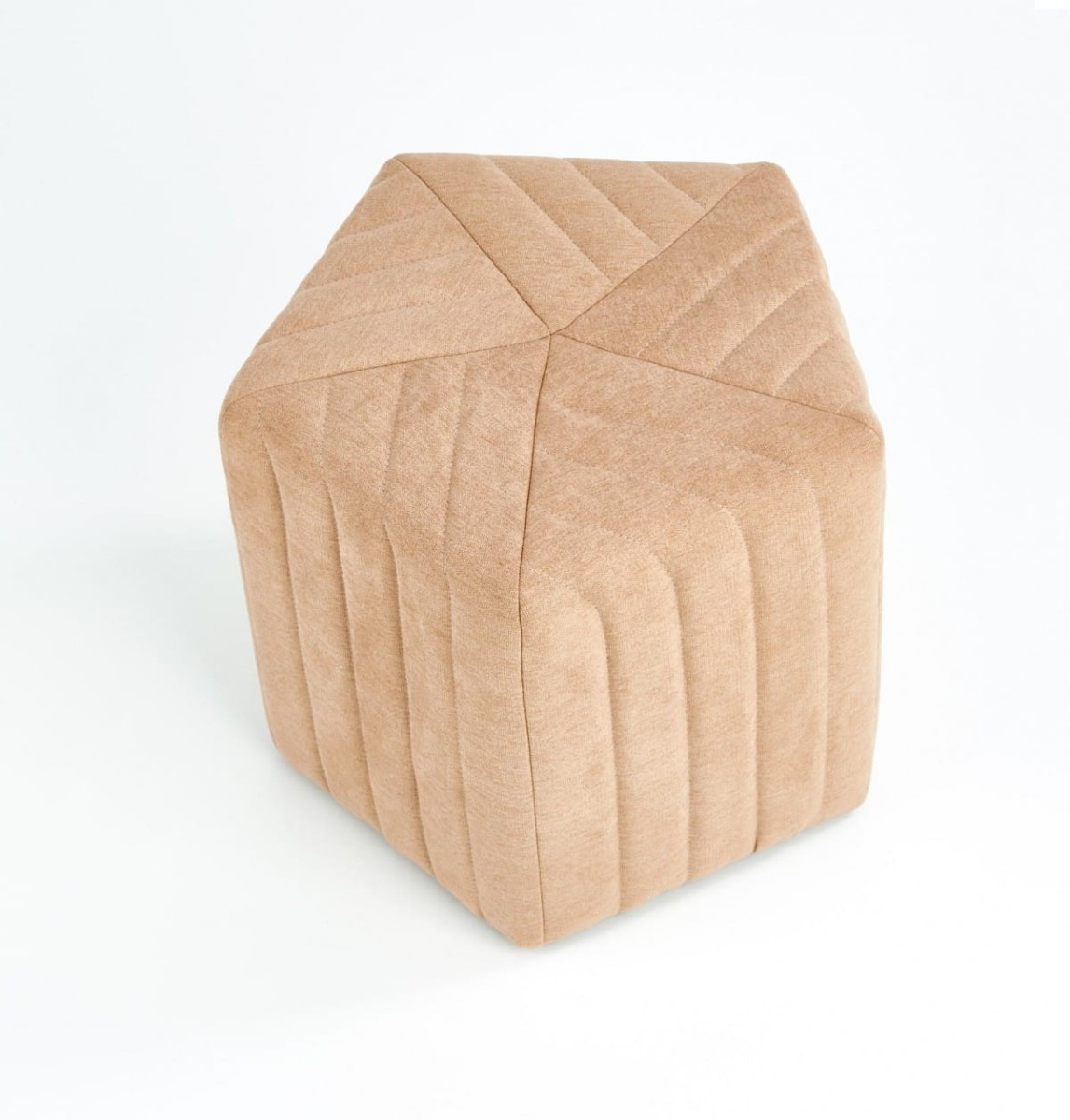 HEXA 2 pufa beżowy (1p=1szt)