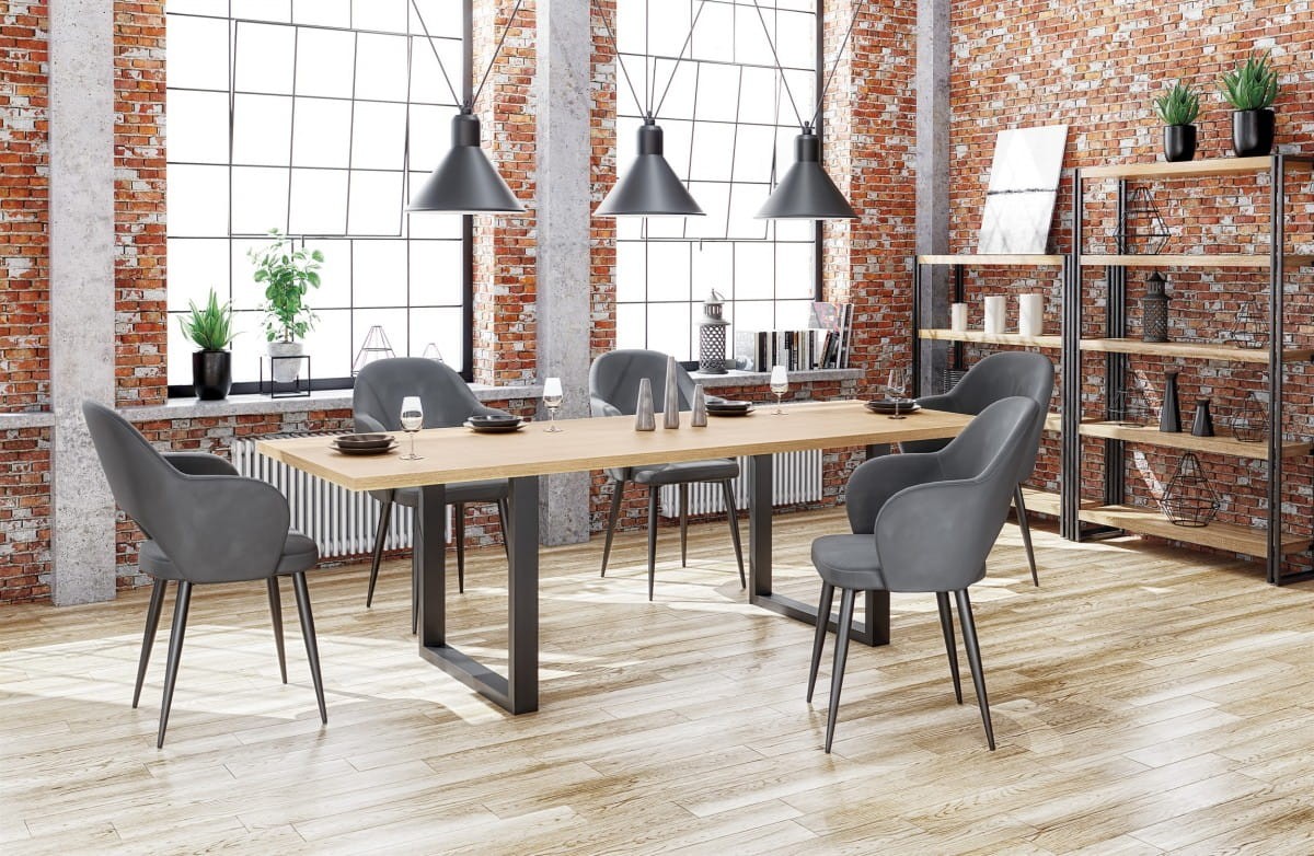 RADUS 140x85 MDF + okleina naturalna kolor: dąb naturalny (2p=1szt)