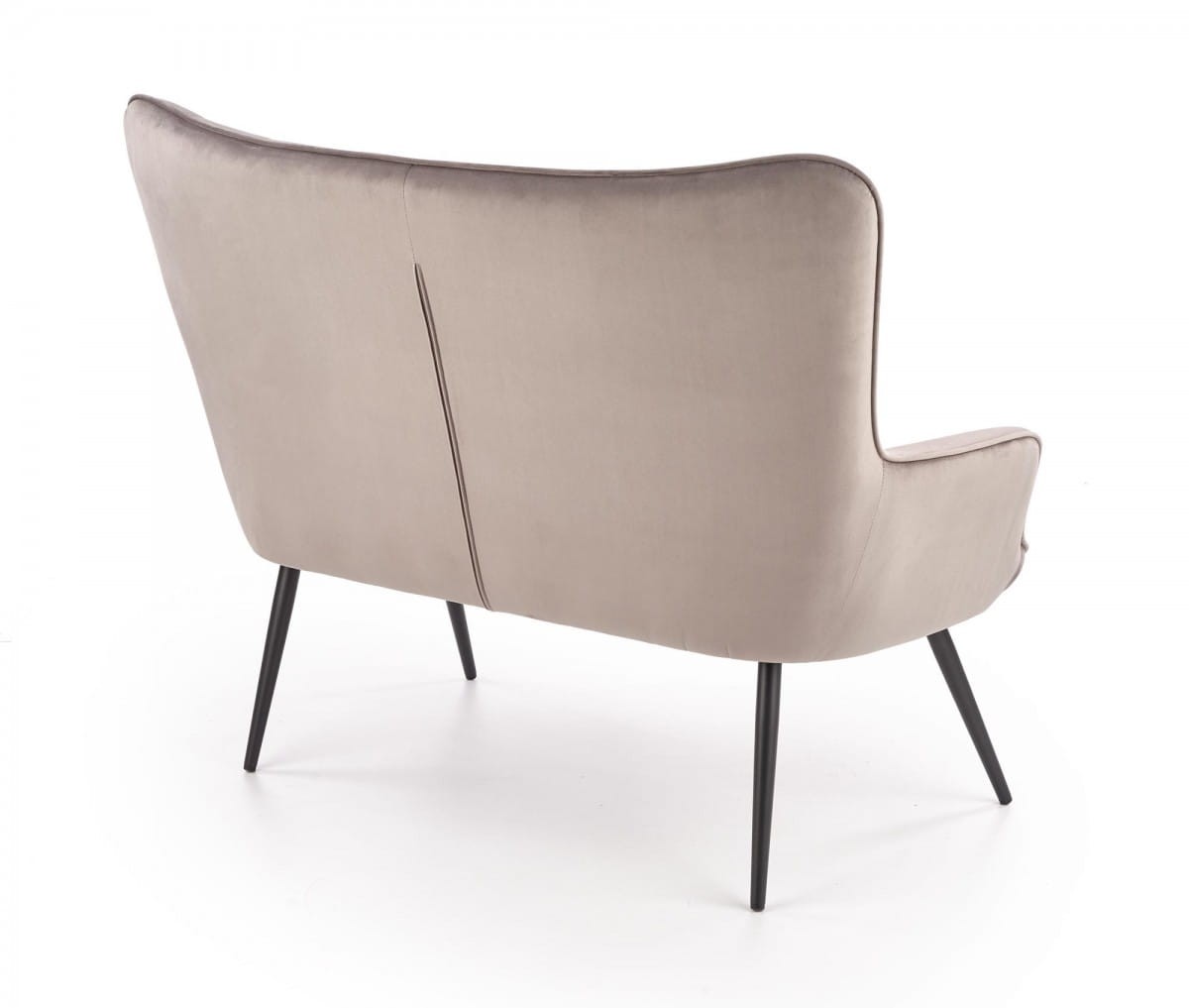 CASTEL XL sofa jasny popiel / czarny