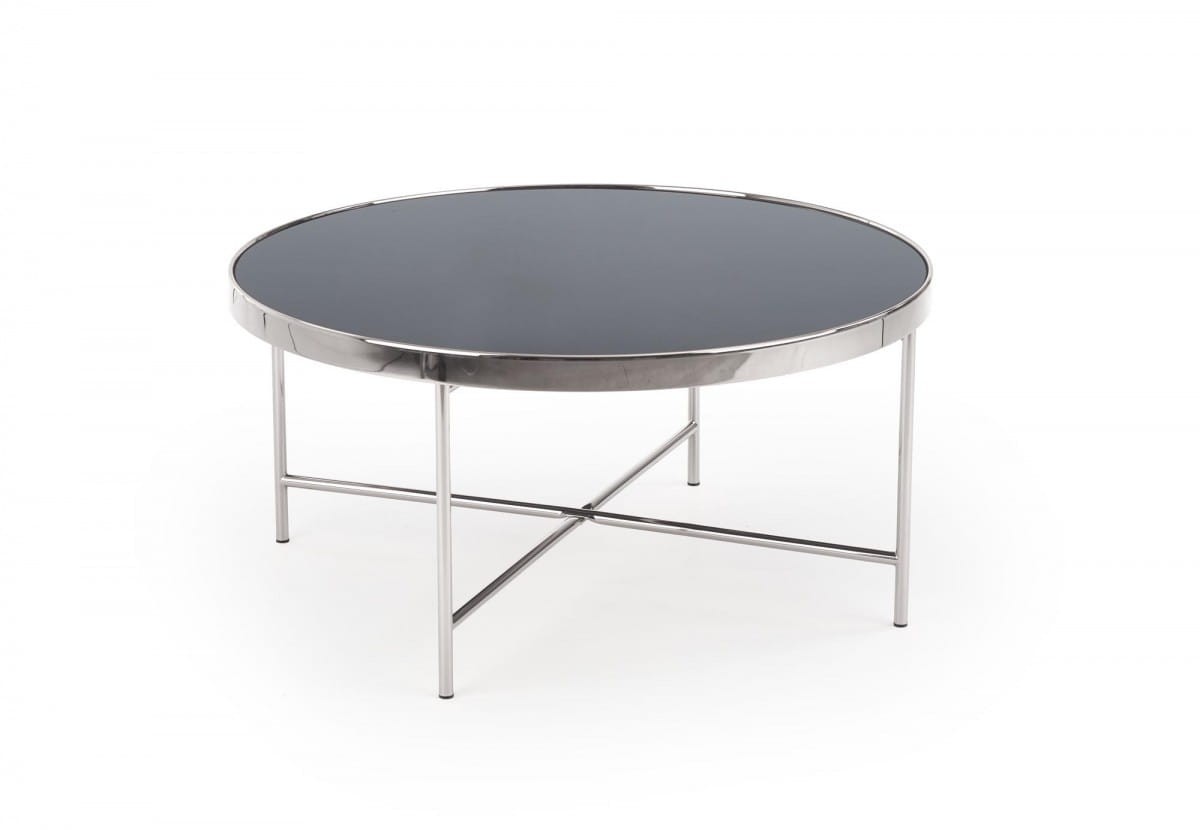 MORIA ława chrom / czarny (1p=1szt)