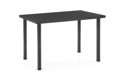 MODEX 2 120 stół kolor blat - antracyt, nogi - czarny 