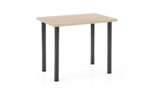 MODEX 2 90 stół kolor blat - dąb sonoma, nogi - czarny 