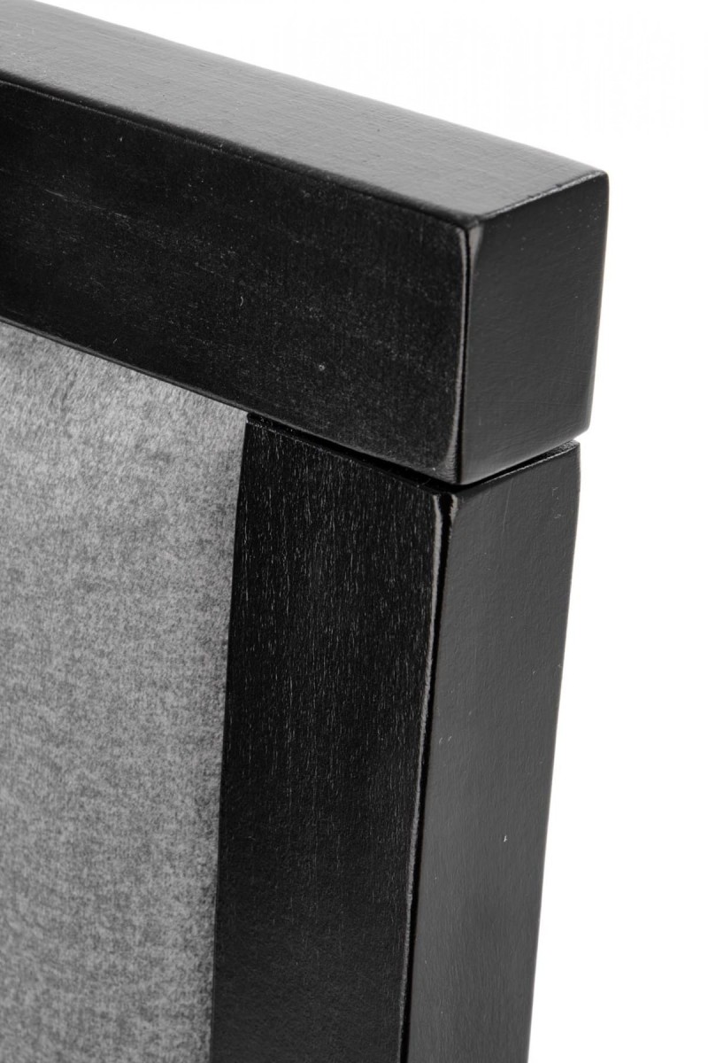 SYLWEK1 krzesło czarny / tap: velvet Monolith 85 (popiel) (1p=2szt)