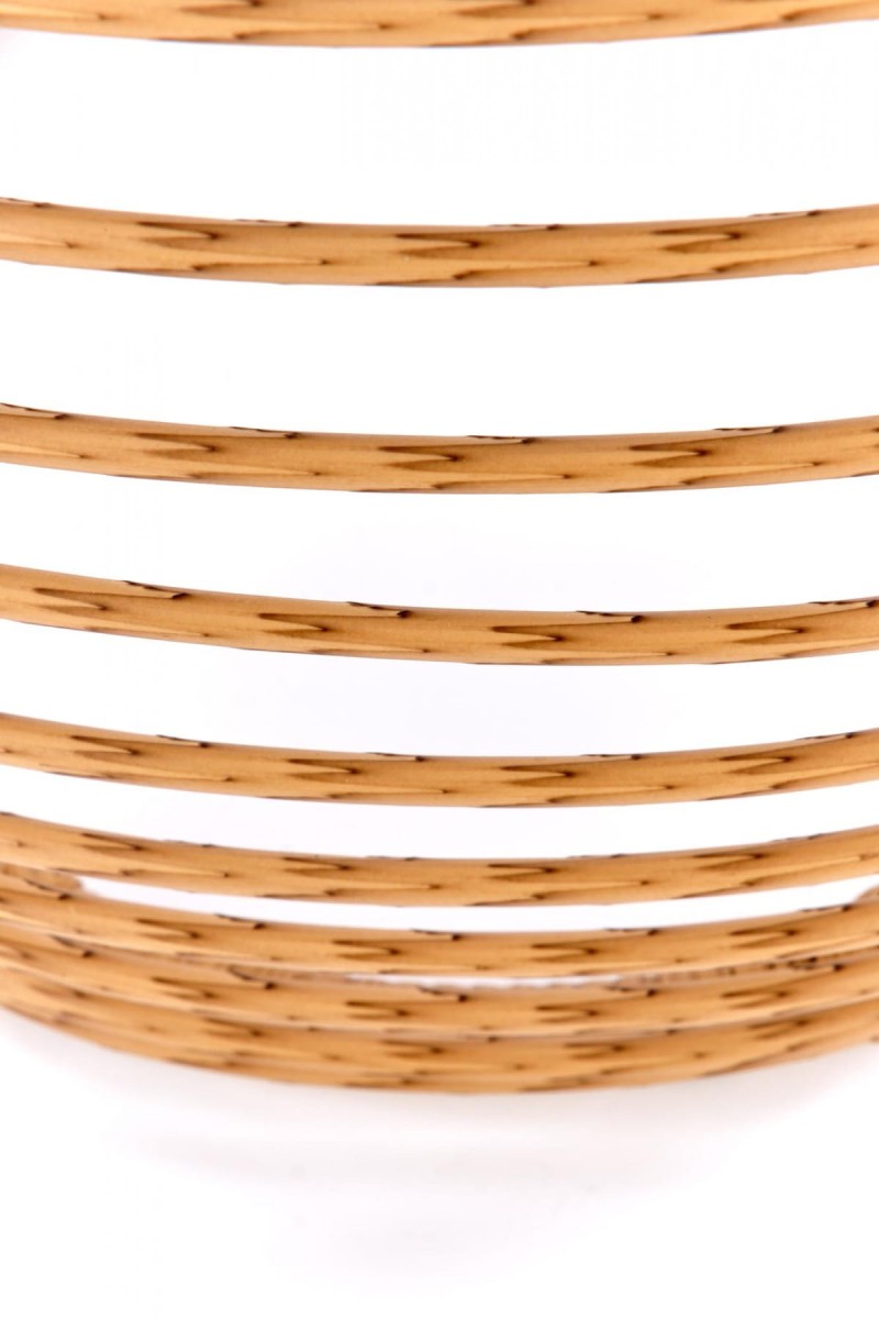BARREL ława naturalny-czarny (1p=1szt)