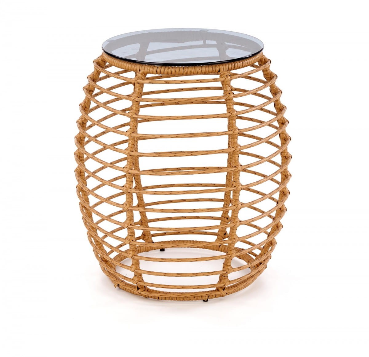 BARREL ława naturalny-czarny (1p=1szt)