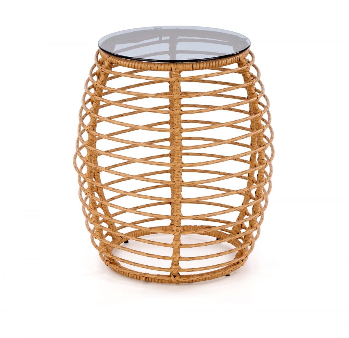 BARREL ława naturalny-czarny (1p=1szt)