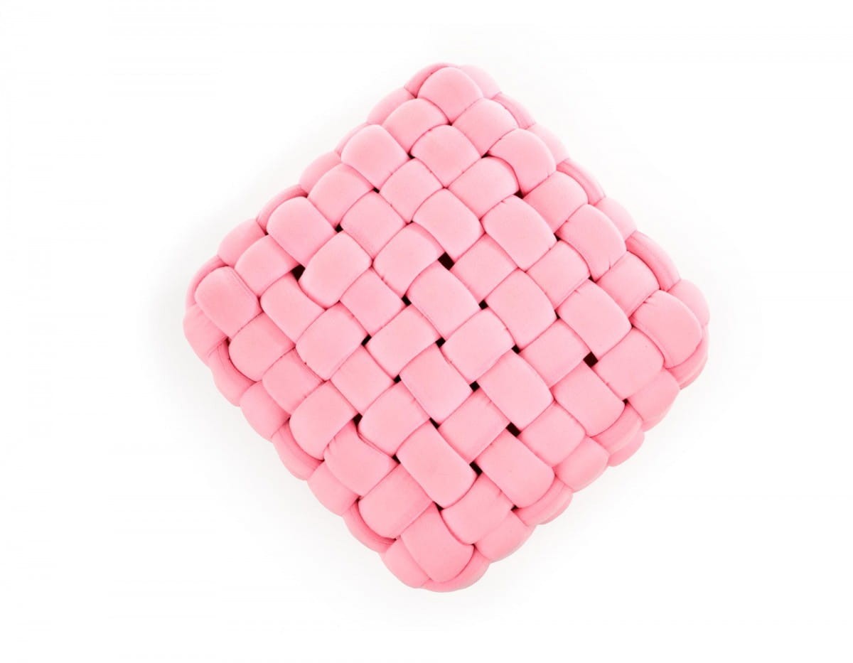 RUBIK pufa jasny różowy (1p=1szt)