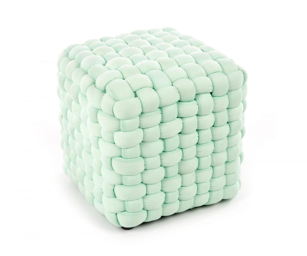 RUBIK pufa jasny zielony (1p=1szt)
