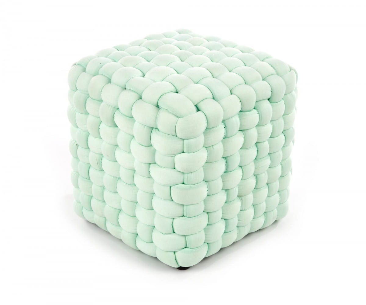 RUBIK pufa jasny zielony (1p=1szt)