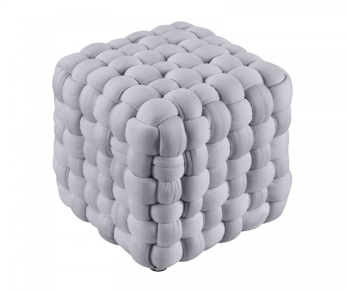 RUBIK pufa popielaty (1p=1szt)
