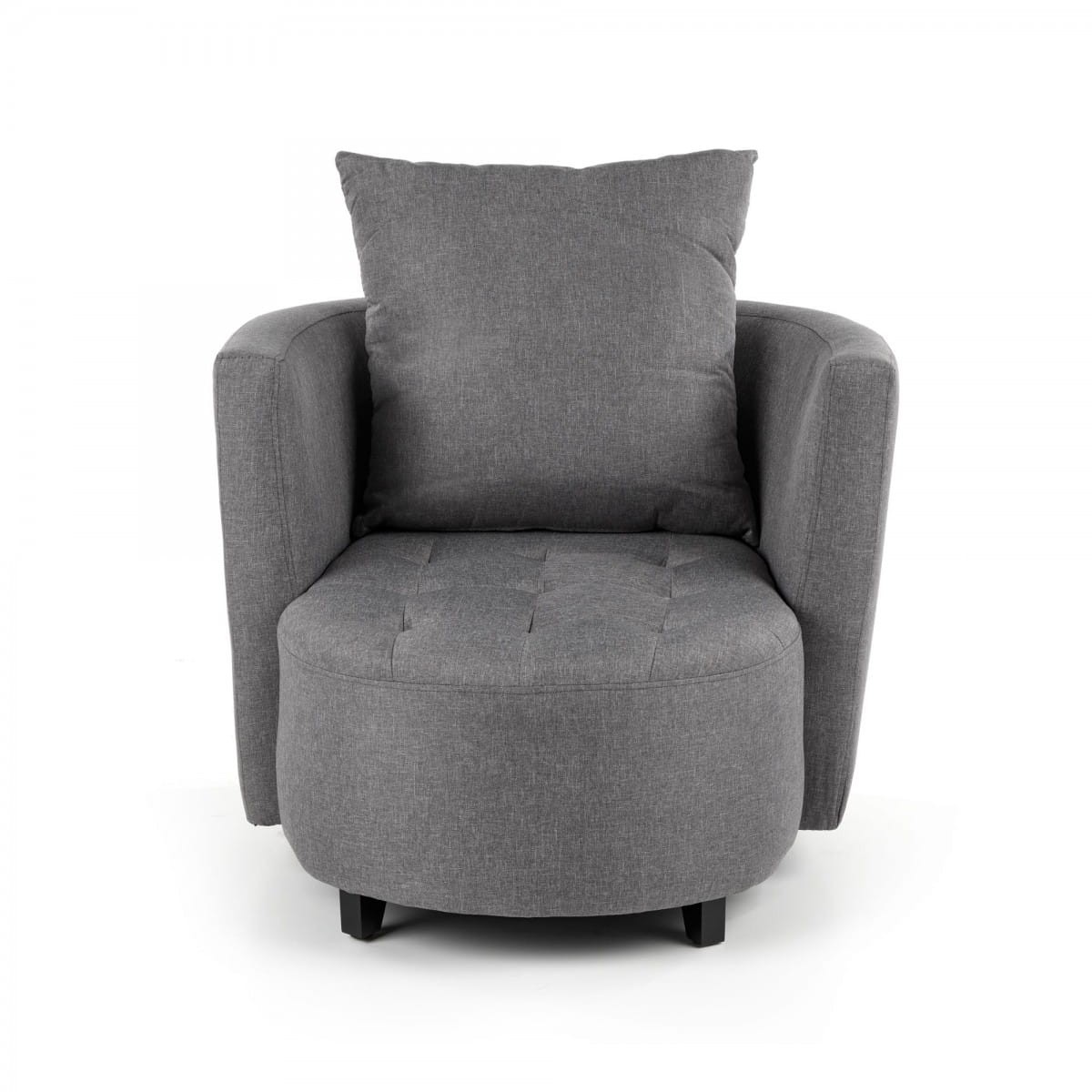 HAMPTON fotel popielaty (1p=1szt)
