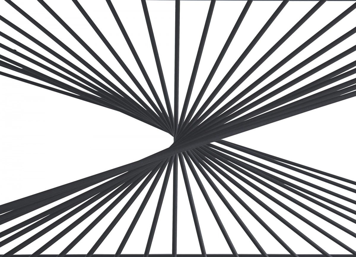 INFINITY 2  ława, popielaty marmur / czarny (2p=1szt)