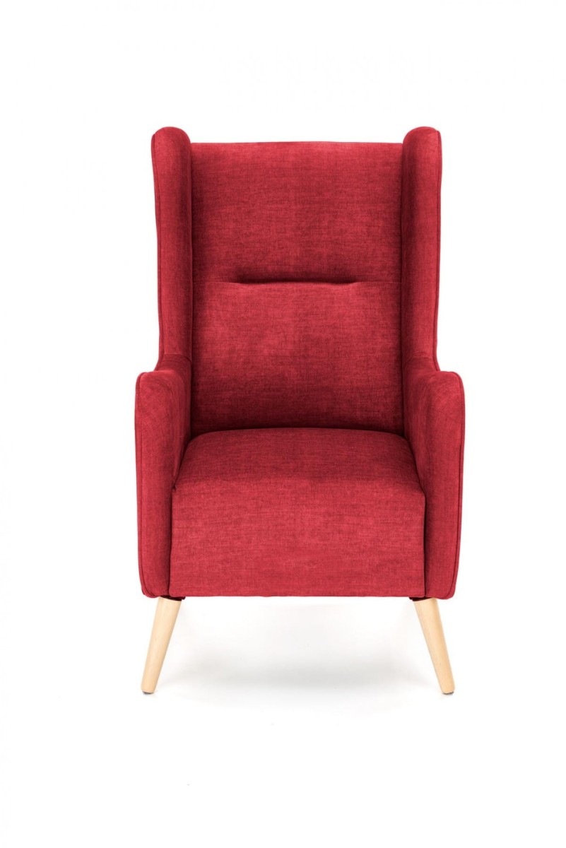 CHESTER 2 fotel wypoczynkowy bordowy (tkanina Vogue 7 Bordeaux)