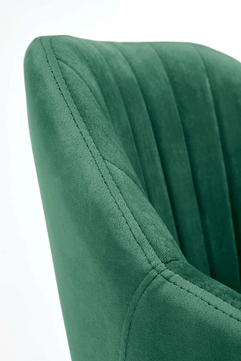 FRESCO fotel młodzieżowy ciemny zielony velvet (1p=1szt)