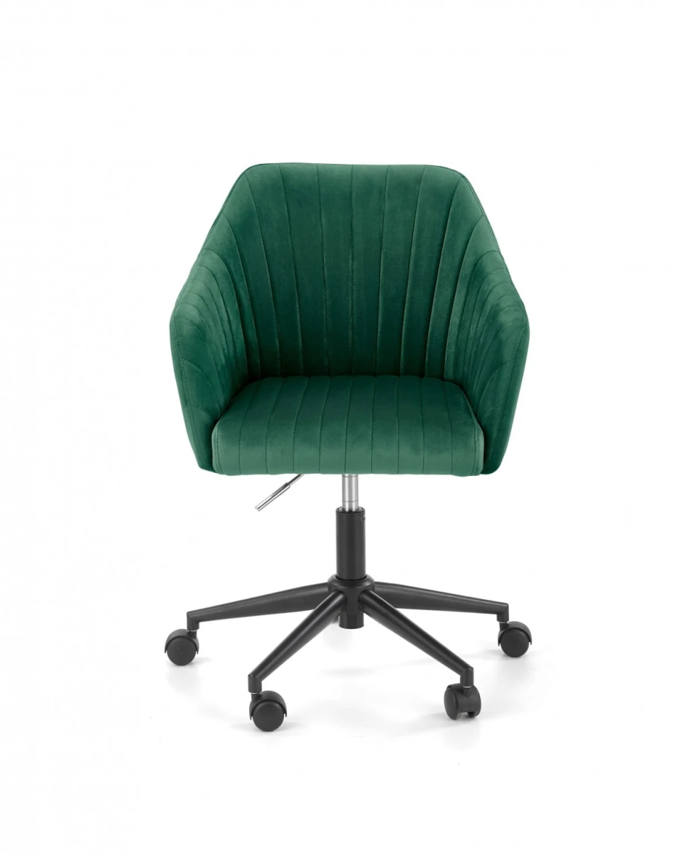 FRESCO fotel młodzieżowy ciemny zielony velvet (1p=1szt)