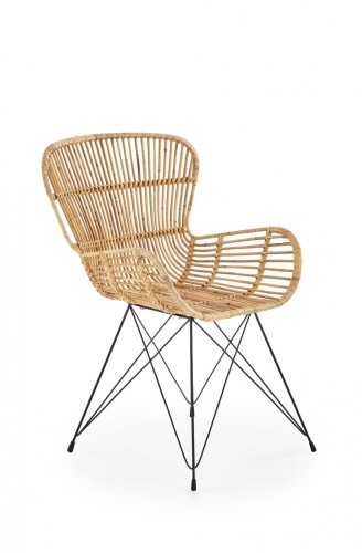 K335 krzesło rattan naturalny 