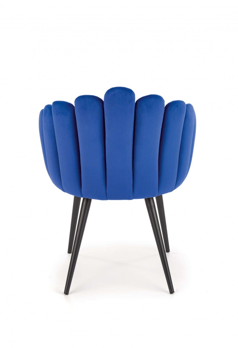 K410 krzesło granatowy velvet (1p=1szt)