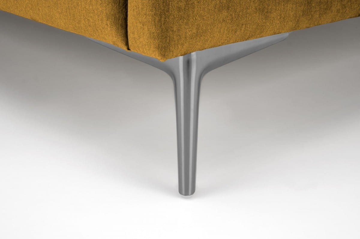 MODULO korpus łóżko 160 - musztardowy tap. Monolith 48 (3p=1szt)