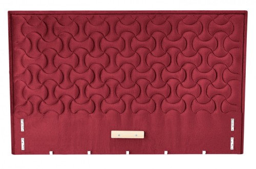 MODULO W2 łóżko 160 - wezgłowie bordowy tap. Monolith 59 (1p=1szt)