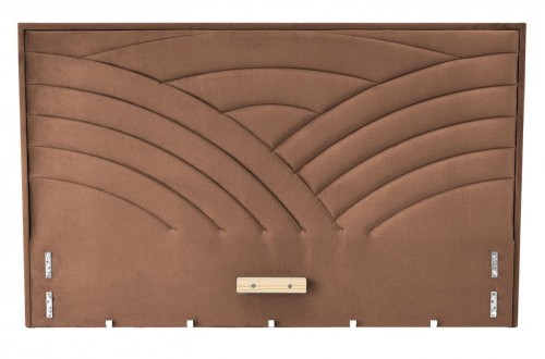 MODULO W3 łóżko 160 - wezgłowie beżowy tap. Monolith 09 (1p=1szt)